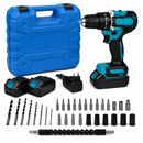 KIT ORIGINAL: TALADRO INALÁMBRICO + 26 ACCESORIOS + 2 BATERIAS PROMOCIÓN CIERRE DE TIENDA - Envío Gratis 24H MRW